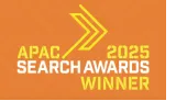 APAC Search Awards 2025 winner badge OMG