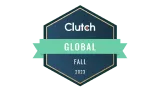 Clutch Global Fall 2025 award badge OMG PPC agency