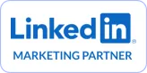 LinkedIn Marketing Partner badge.