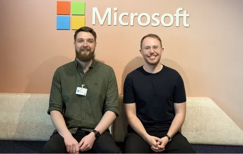 OMG Microsoft Ads specialists at Microsoft office