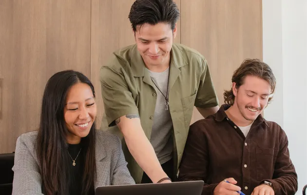 OMG SEO migration team collaborating in Sydney office