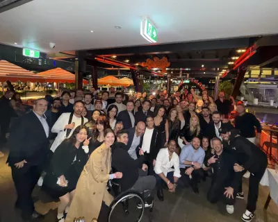 OMG team group photo at the end of financial year celebration
