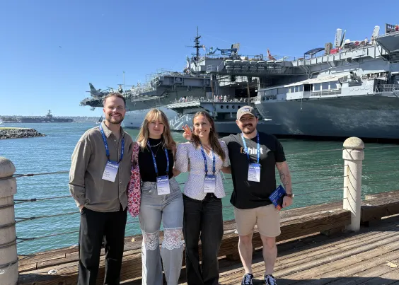 OMG SEO team at the Ahrefs Evolve conference in San Diego