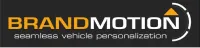 Brandmotion seamless vehicle personalization brand logo