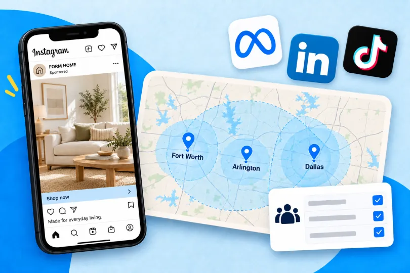 Social Media Advertising in Dallas Fort Worth: Targeting Strategy Before You Spend